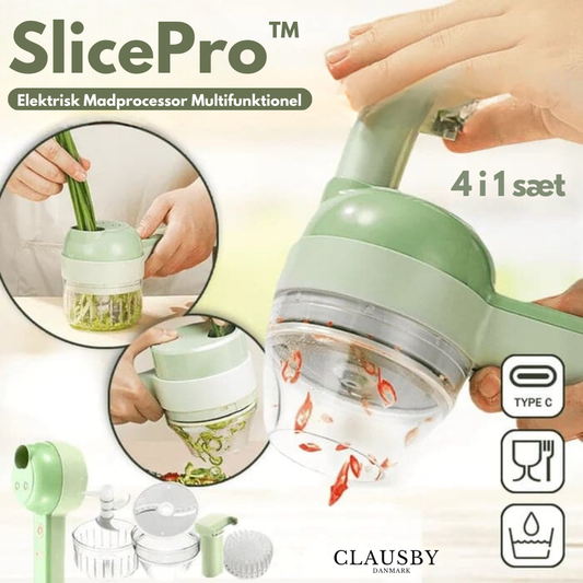 SlicePro™ - Elektrisk Madprocessor Multifunktionel
