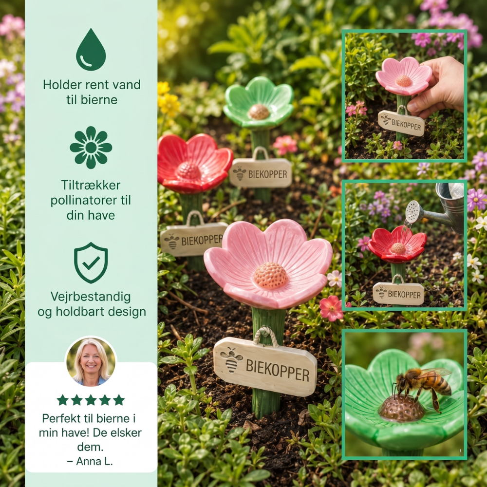 PetalSip™ – Have Bi-bestøver & Drikkeblomststationer