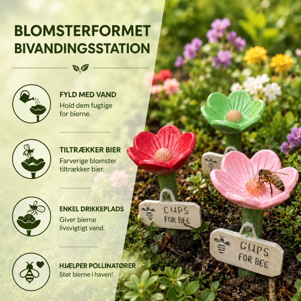 PetalSip™ – Have Bi-bestøver & Drikkeblomststationer