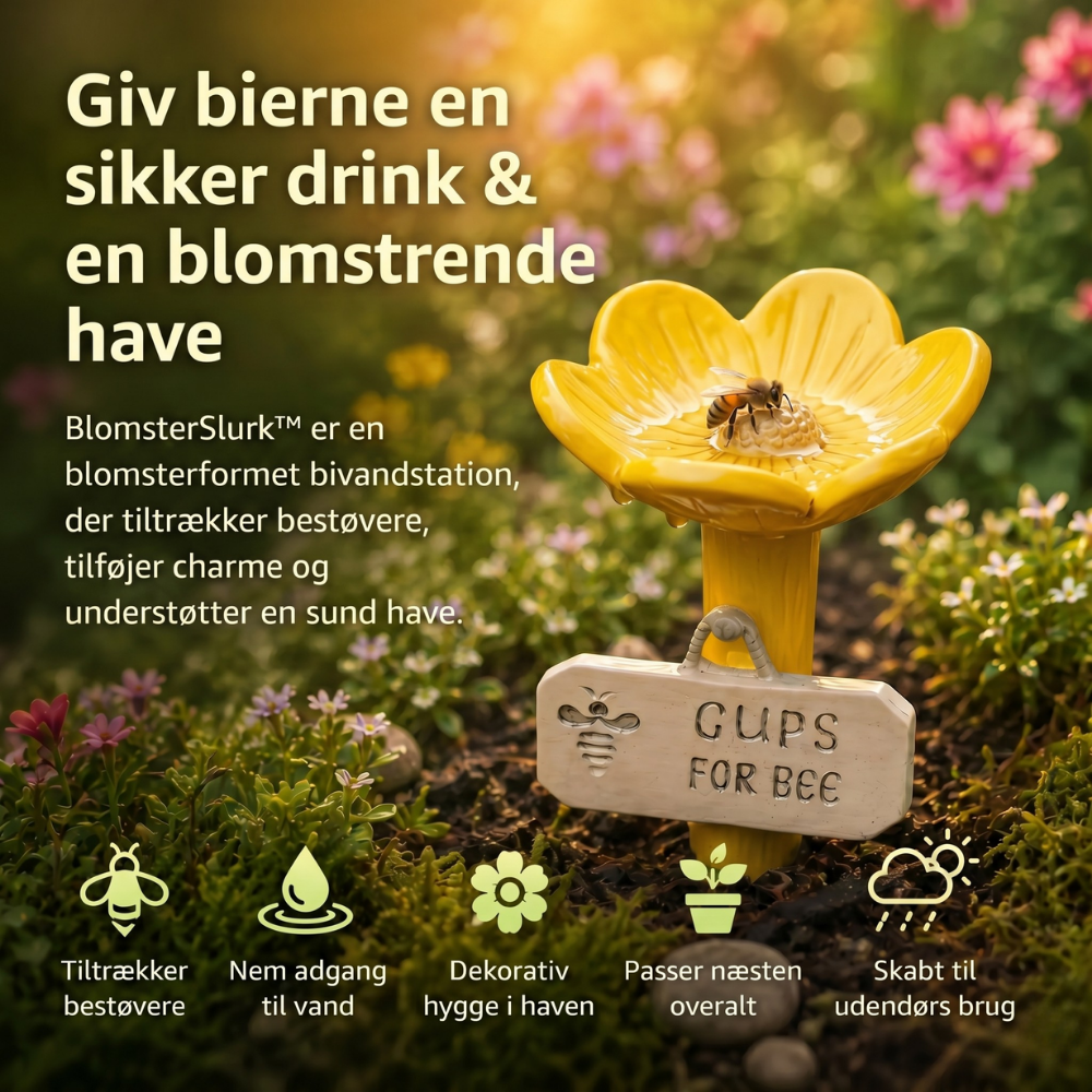 PetalSip™ – Have Bi-bestøver & Drikkeblomststationer