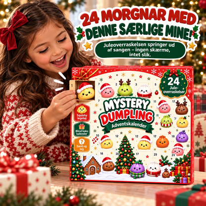 JuleKid™ Squishy-julekalender – 24 overraskelser
