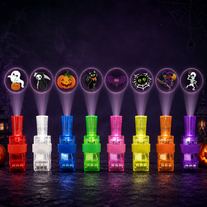 Halloween-mønstre til fingerprojektorer (4-pak)