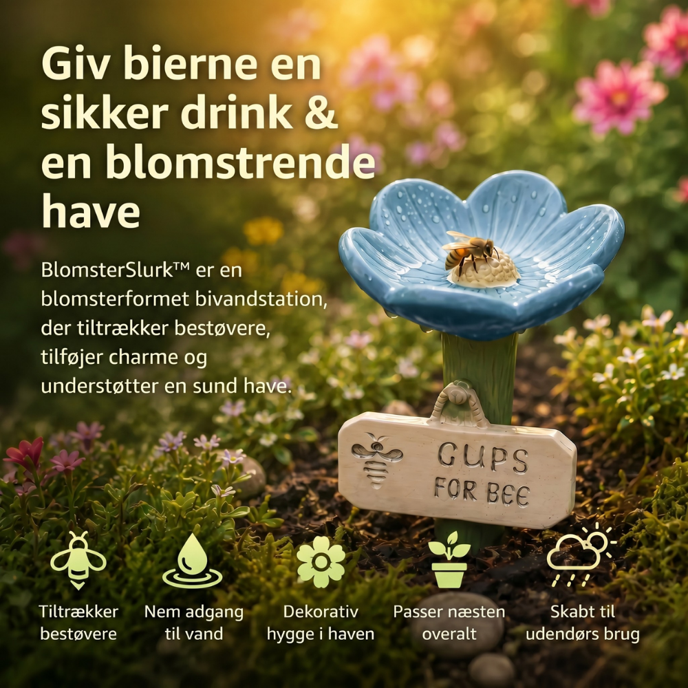 PetalSip™ – Have Bi-bestøver & Drikkeblomststationer