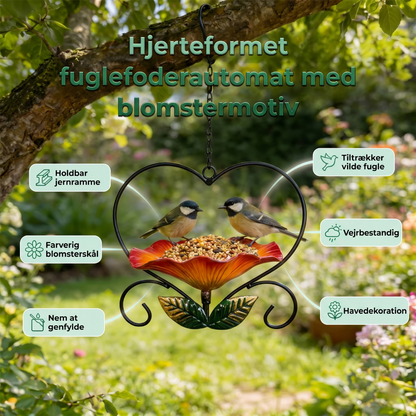 PetalPerch™ – Blomsterformet Hængende Foderstation til Fugle