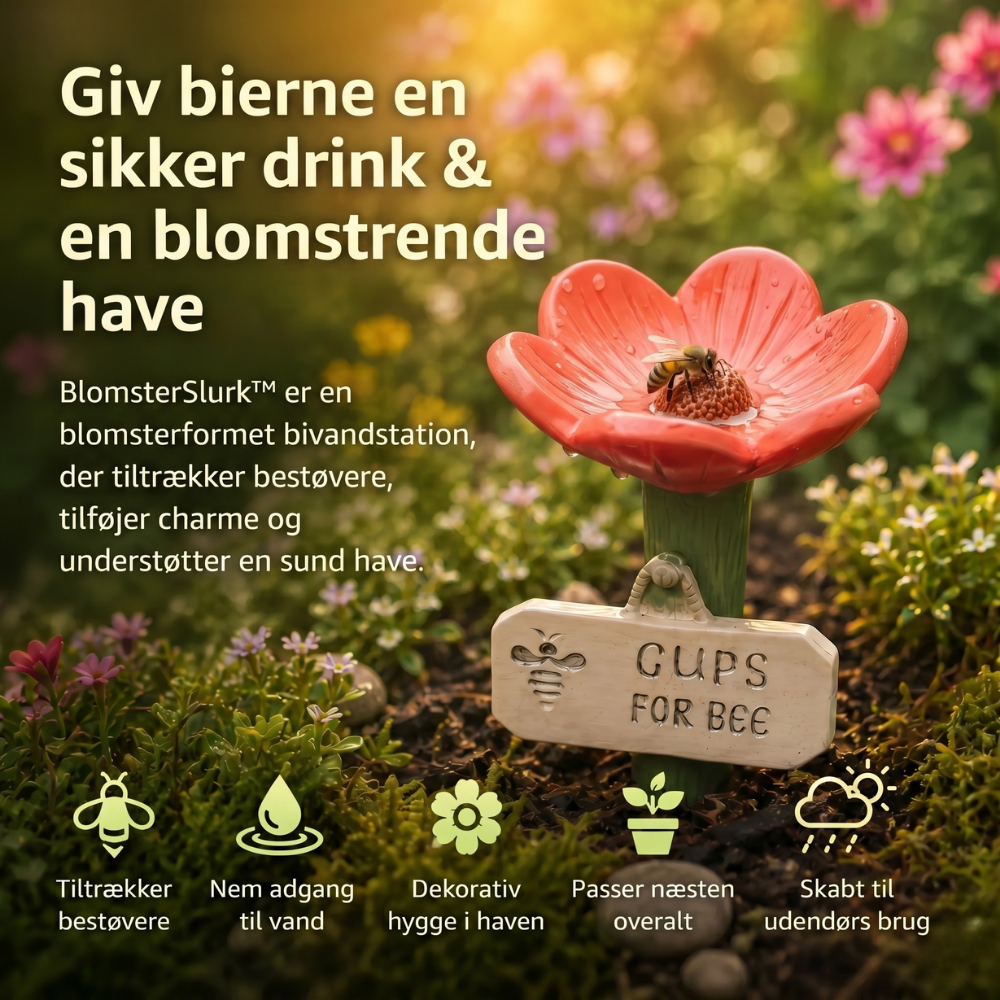 PetalSip™ – Have Bi-bestøver & Drikkeblomststationer