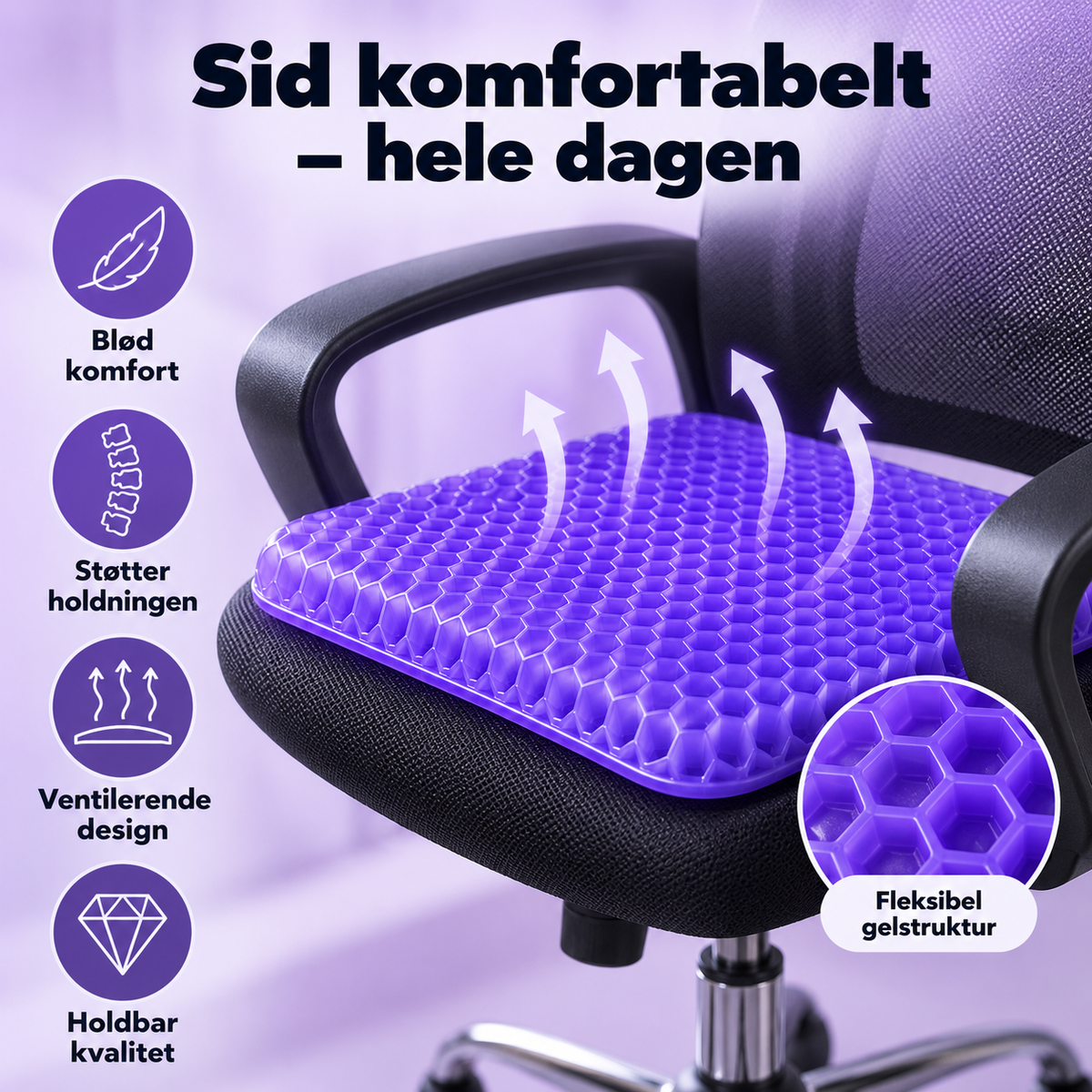 ErgoGel Pro siddepude