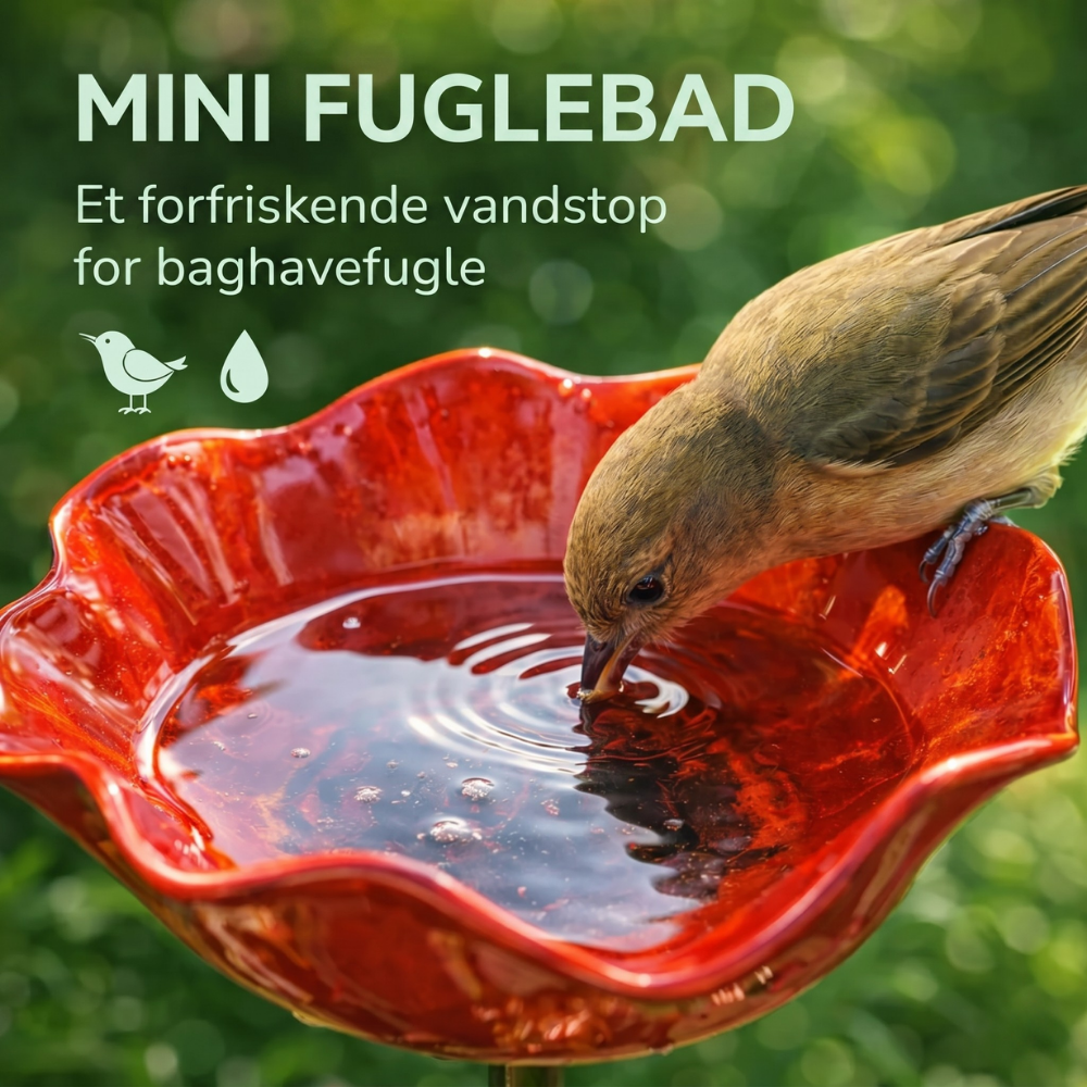 PetalHaven™ – Have Fuglebad & Bestøver Vandstation