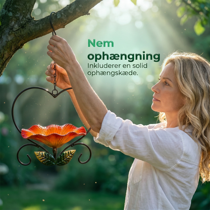PetalPerch™ – Blomsterformet Hængende Foderstation til Fugle