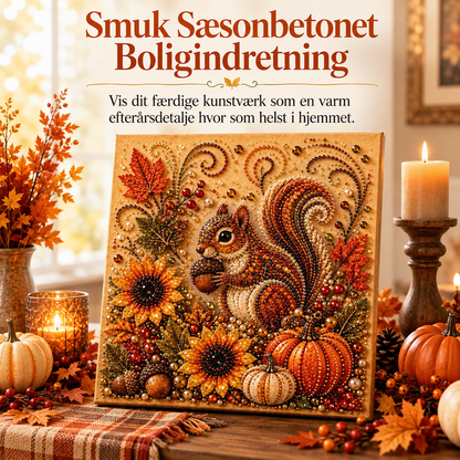 3D-perlemalingssæt til efteråret – Kreativt håndarbejde med skinnende perler | Sjovt & afslappende ✨