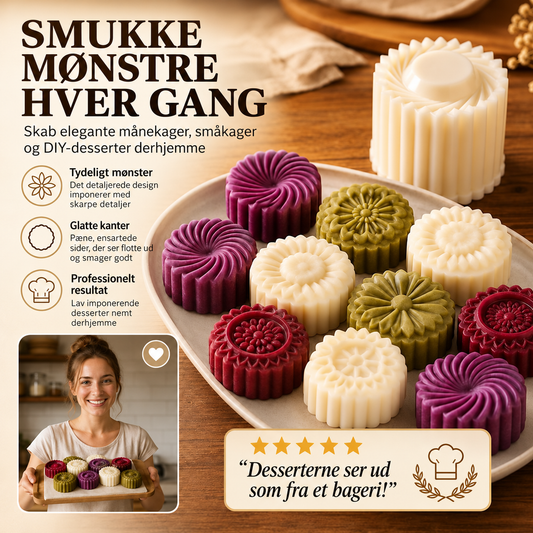 🥳 UDSALG 2026 🥳 Dobbeltsidet bageform til kreative kager