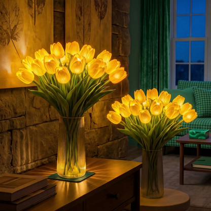 GlowPetal™ – Romantisk LED-Tulipanbuketlampe