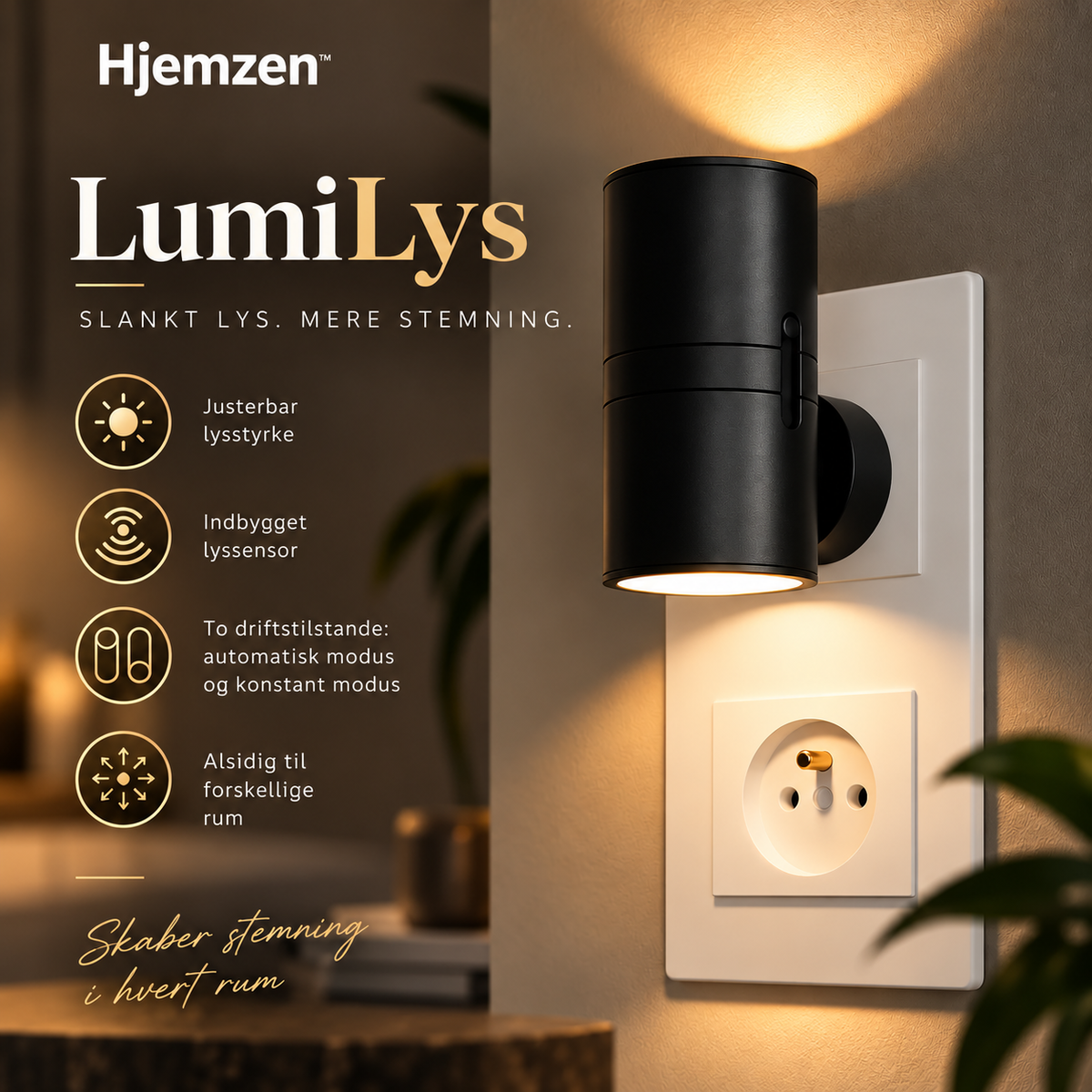 LumiLys™ – Moderne stiklampe