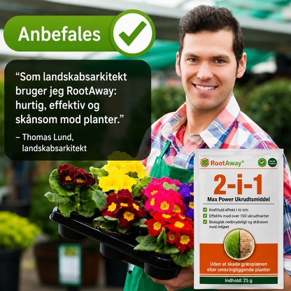 RootAway Pro™ Rødrenser – Hjælper med at opløse rødder og tilstopninger i afløbet