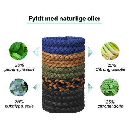 BuzzShield™ myggeafvisende armbånd – 12-pak