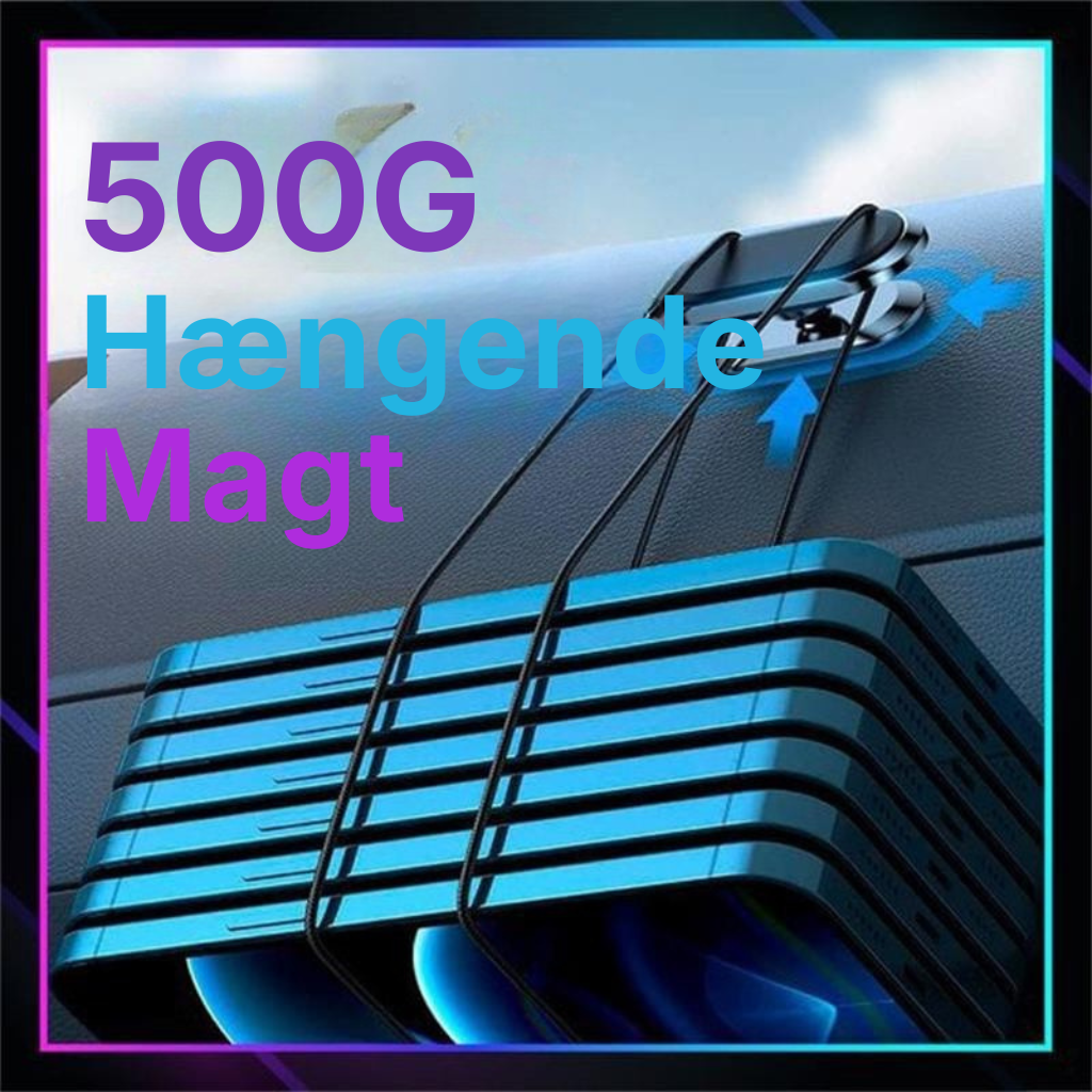 ✨ Ekstremt stærk og fleksibel magnetisk telefonholder til bilen – bøjelig og kraftfuld 🚗