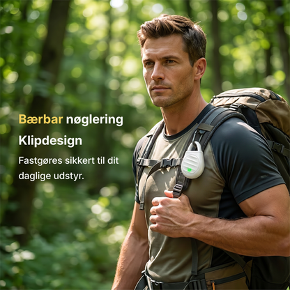 🐦Nu er der ikke længere problemer med fugle, dyr og græshopper! Bærbar nøglering med ultralydsfugleskræmmer