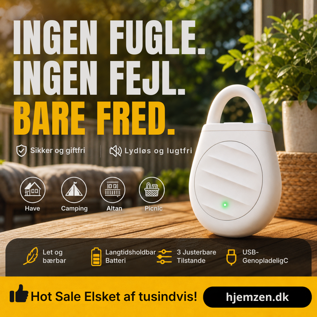 🐦Nu er der ikke længere problemer med fugle, dyr og græshopper! Bærbar nøglering med ultralydsfugleskræmmer