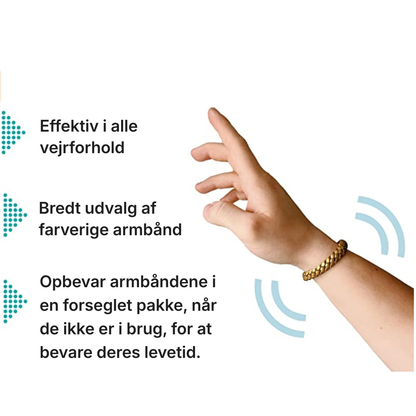 BuzzShield™ myggeafvisende armbånd – 12-pak
