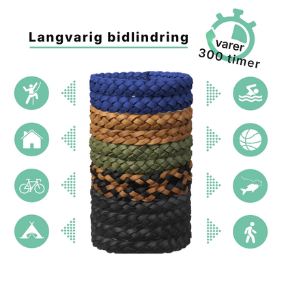 BuzzShield™ myggeafvisende armbånd – 12-pak