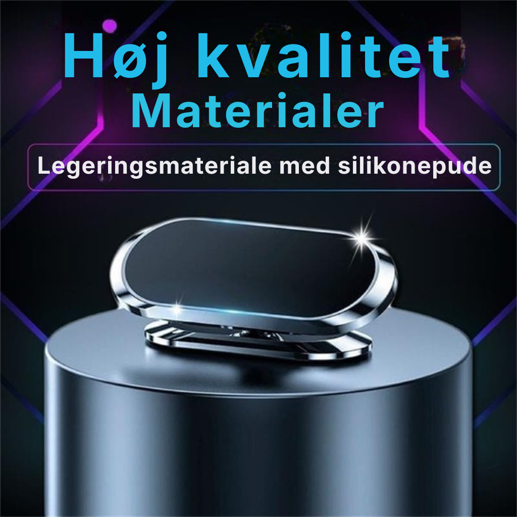 ✨ Ekstremt stærk og fleksibel magnetisk telefonholder til bilen – bøjelig og kraftfuld 🚗