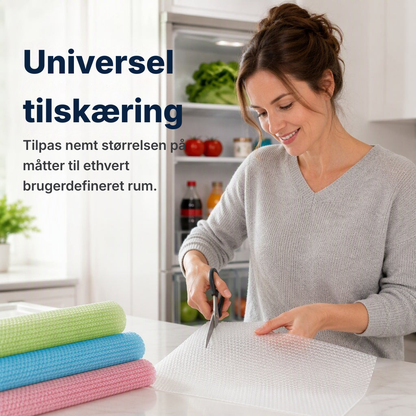🧊 50 % RABAT! Hold dit køleskab rent i længere tid – vandtætte EVA-indsatser beskytter hylderne mod pletter og spild