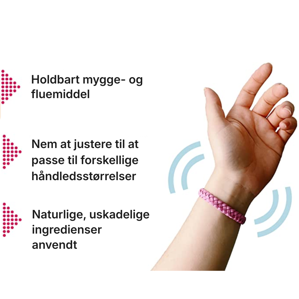 BuzzShield™ myggeafvisende armbånd – 12-pak