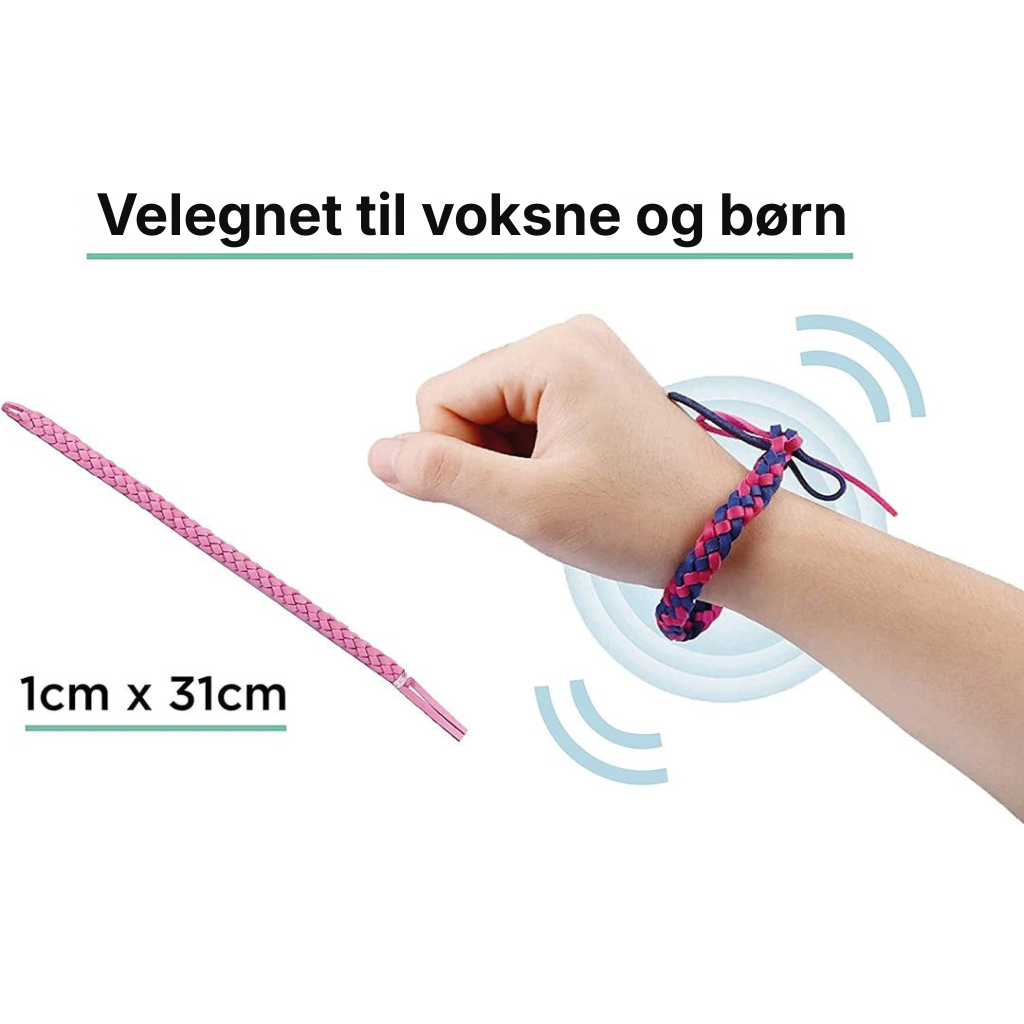 BuzzShield™ myggeafvisende armbånd – 12-pak