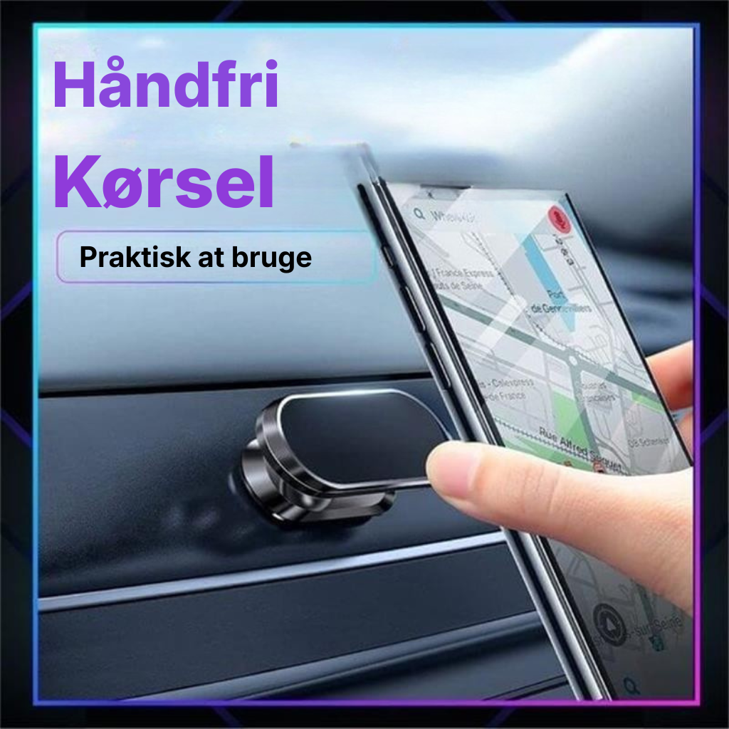 ✨ Ekstremt stærk og fleksibel magnetisk telefonholder til bilen – bøjelig og kraftfuld 🚗