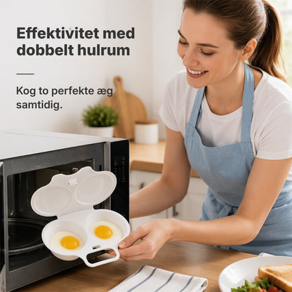 Mikrobølgeovnsægkoger med låg og håndtag