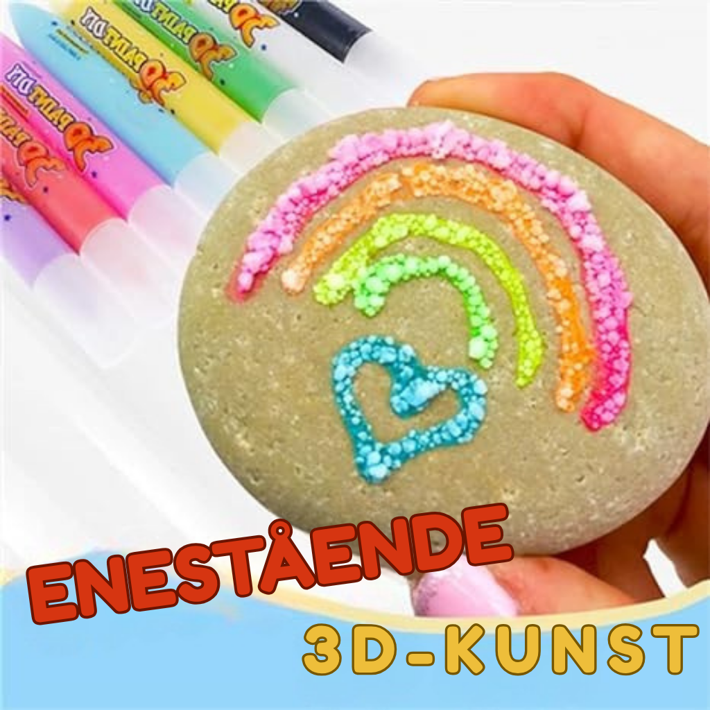 ✨ Skab magiske 3D-effekter – puffy-penne til kreative DIY-projekter