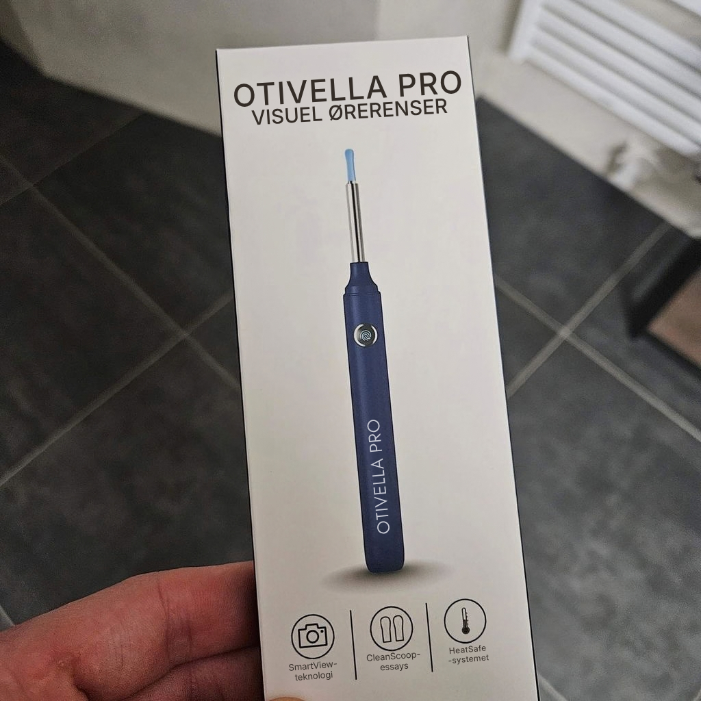 Otivella™ Pro | Den første visuelle ørerens med SmartSigt™-teknologi