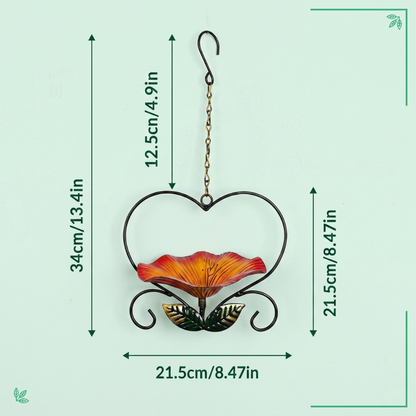 PetalPerch™ – Blomsterformet Hængende Foderstation til Fugle