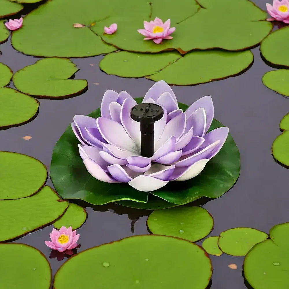 Lily™ - Soldrevet Vandfontæne