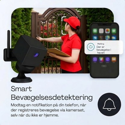 SafeCam Pro™ | Altid beskyttet – selv uden internet eller strøm