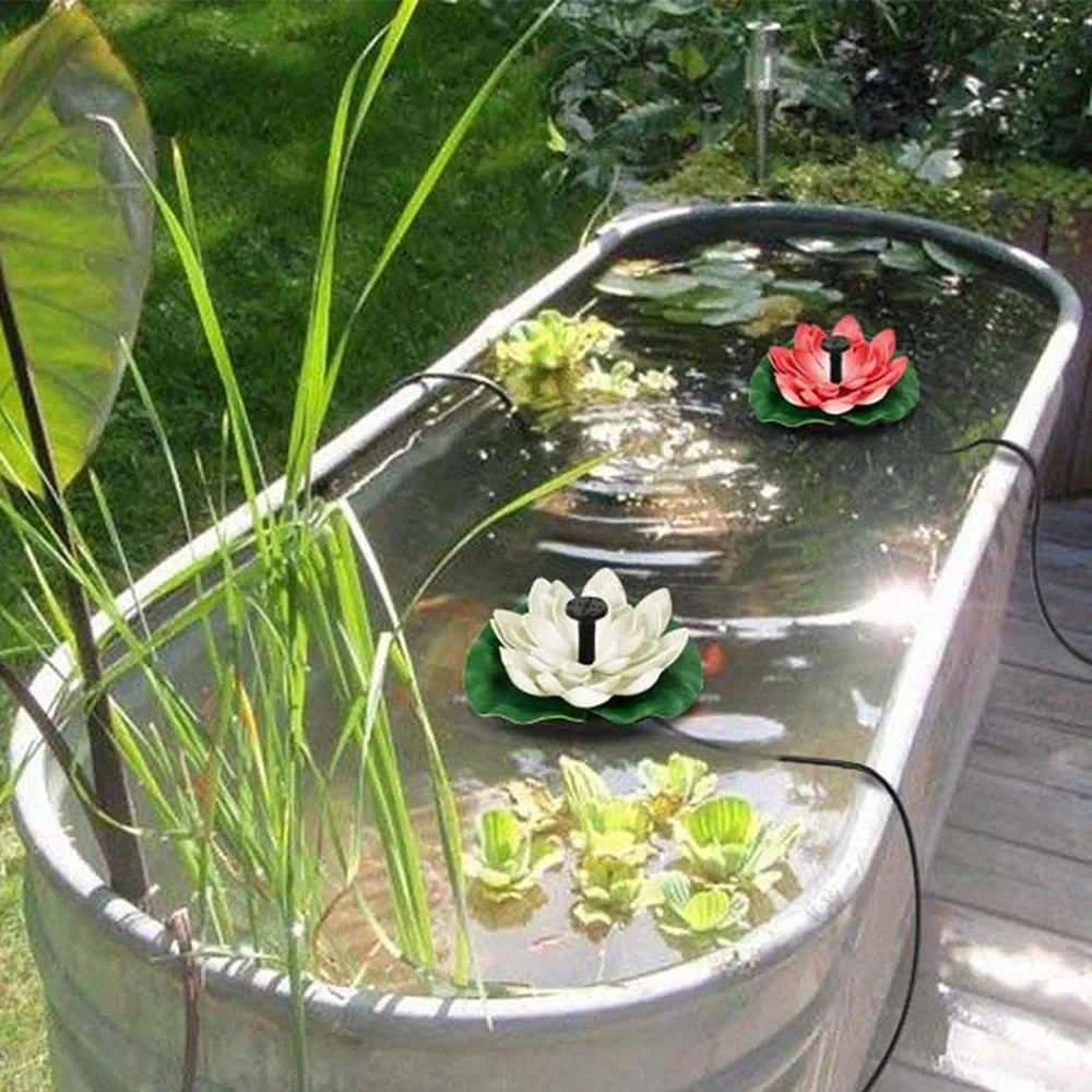 Lily™ - Soldrevet Vandfontæne