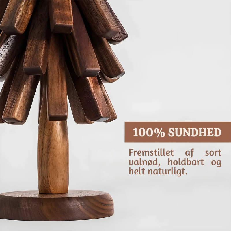 Trivetree™ – Træ Bordskånere & Varmeresistent Bordmåtte Sæt