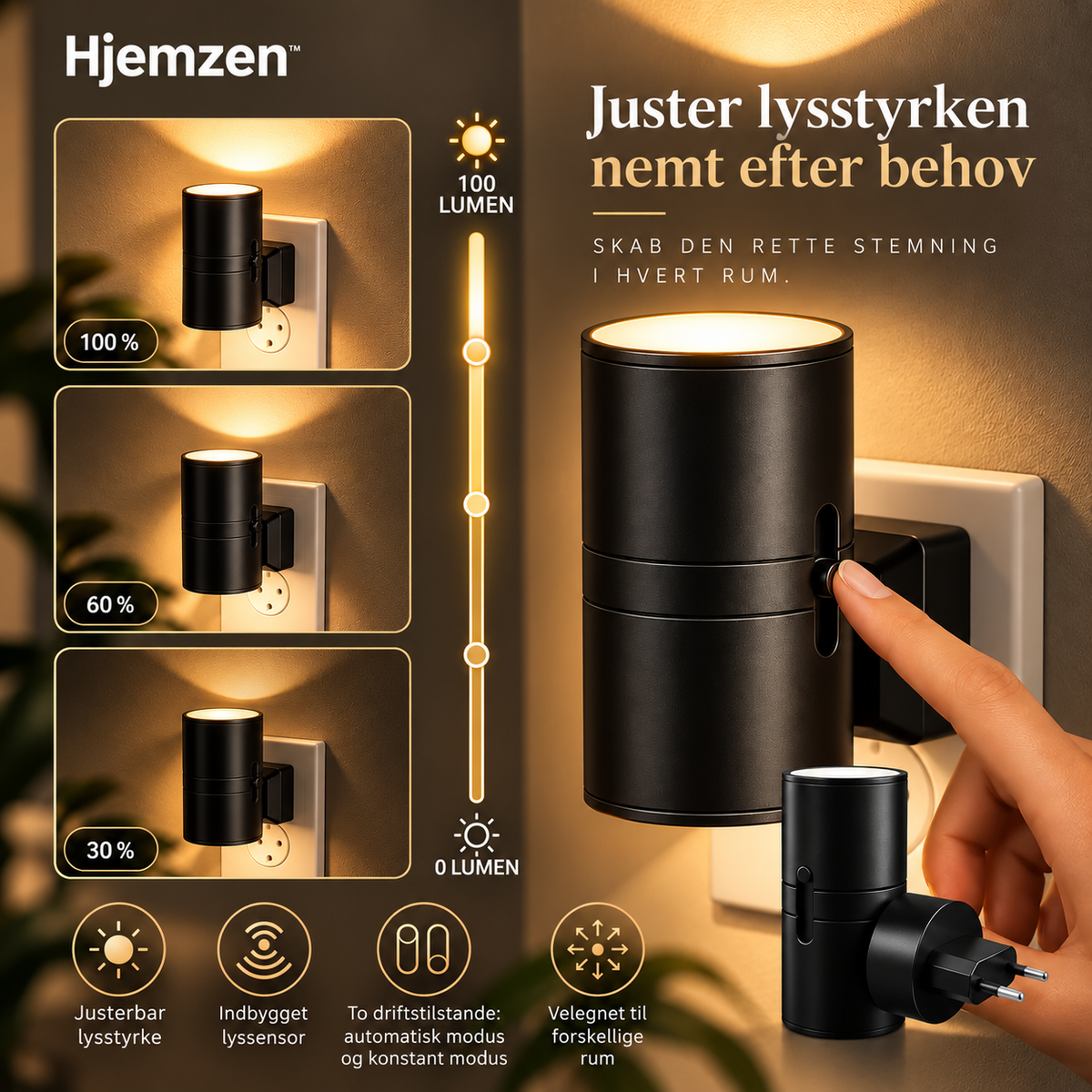 LumiLys™ – Moderne stiklampe