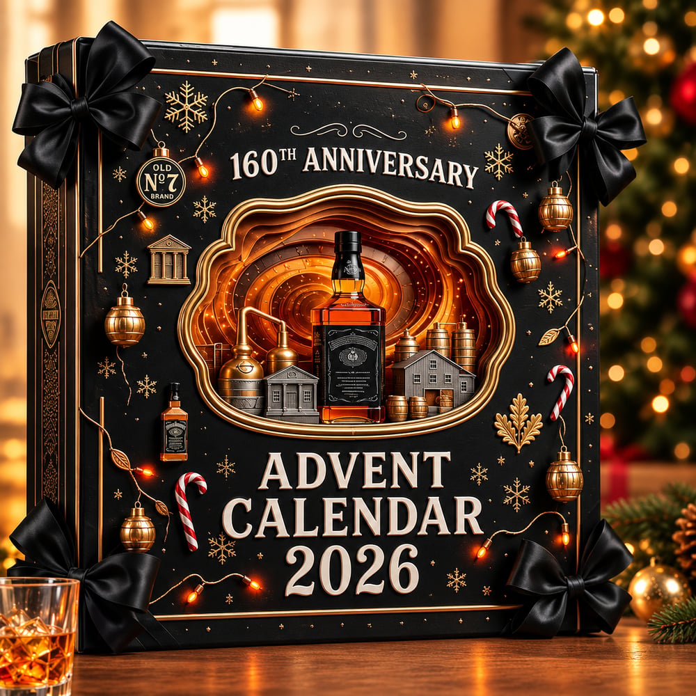 ⏰ Begrænset antal – 50 % RABAT 🍾 Adventskalender til 160-års jubilæet 2026