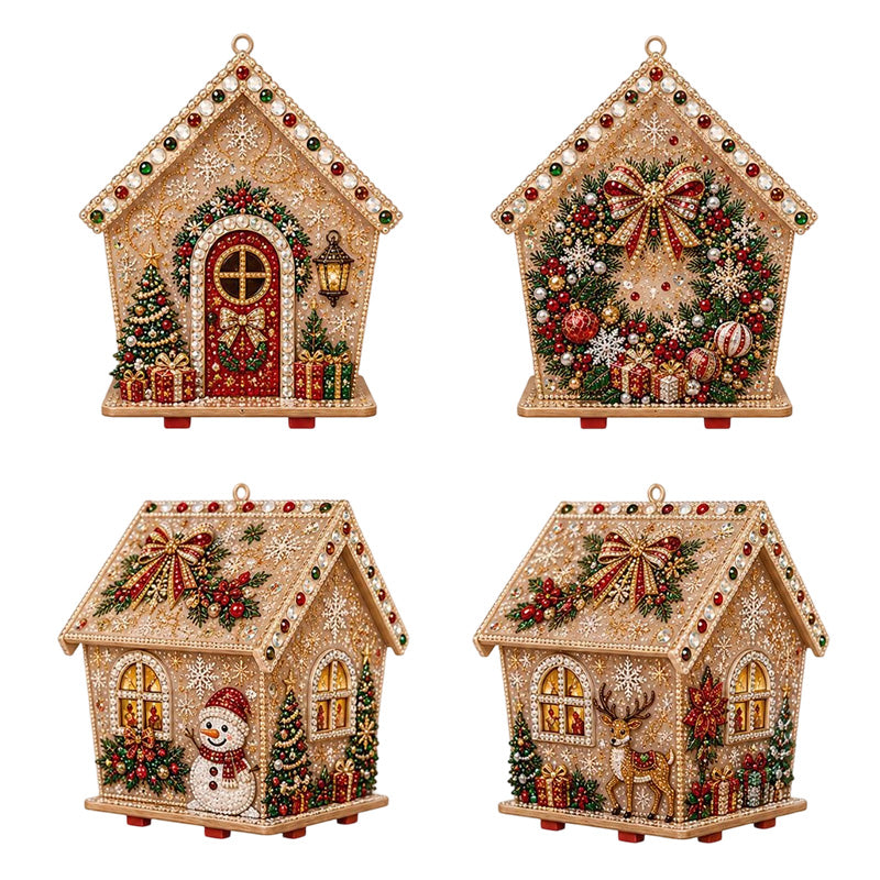 🎄3D-juleperlemaleri – gør-det-selv | Glitrende 3D-perler | Vælg selv dine 3 yndlingsdesign
