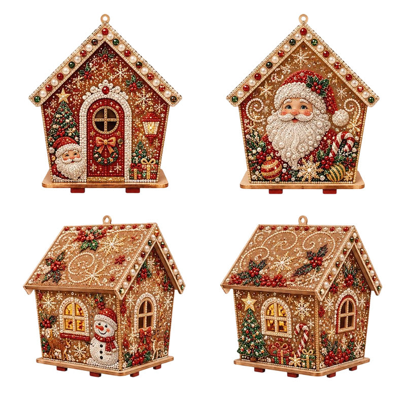 🎄3D-juleperlemaleri – gør-det-selv | Glitrende 3D-perler | Vælg selv dine 3 yndlingsdesign
