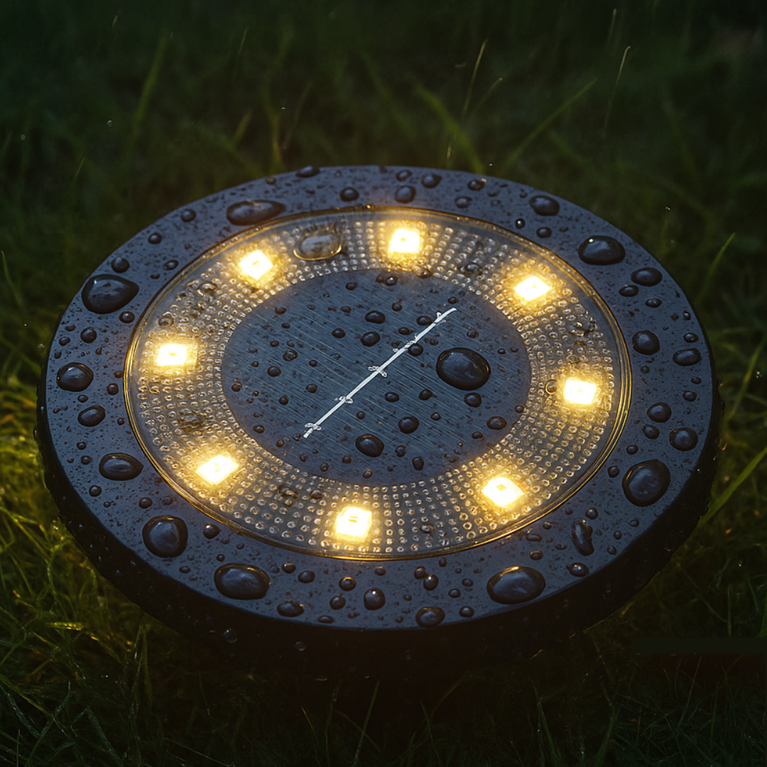 Solvexa™ – Solcelledrevet LED-jordlampe til udendørs brug (4 stk. )
